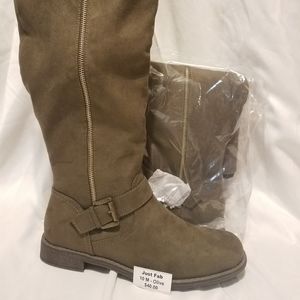 BN- Olive knee boots